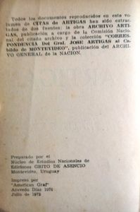 Citas De Artigas