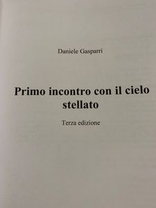 Primo incontro con il cielo stellato