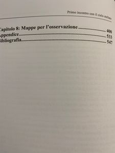 Primo incontro con il cielo stellato