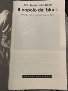 Il popolo del blues, Sociologia degli afroamericani attraverso il jazz