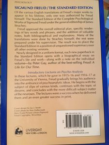 Introductory Lectures on Psychoanalysis