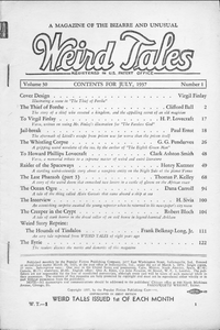 Weird Tales, Vol. 30, No. 1