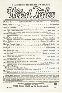 Weird Tales, Vol. 30, No. 2