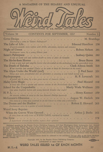 Weird Tales, Vol. 30, No. 3
