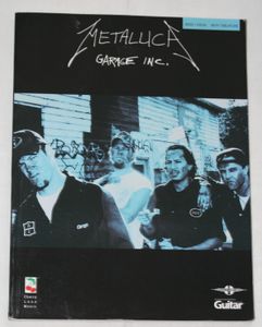 Metallica garage inc Bass*Vocal with tablature