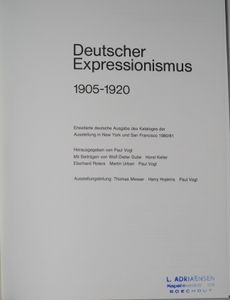 Deutscher expressionismus 1905-1920