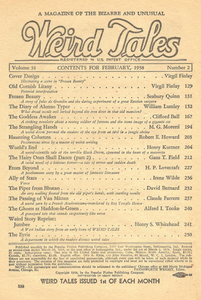 Weird Tales, Vol. 31, No. 2