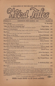 Weird Tales, Vol. 31, No. 3