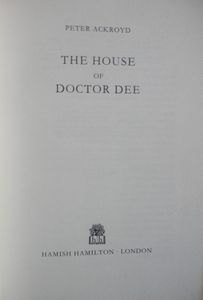 The House of Doctor Dee