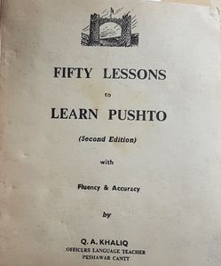 Fifty Lessons to Learn Pushto with fluency and accuracy