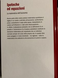 Ipoteche ed equazioni. La matematica dell'economia.
