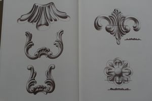 Motifs ornementaux sculptures sur bois Bas reliefs