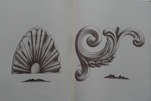 Motifs ornementaux sculptures sur bois Bas reliefs