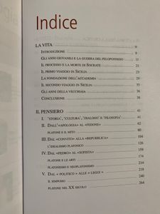 Platone. Vita, Pensiero, Opere Scelte