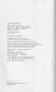 West Coast Jazz - Modern Jazz In California1945 - 1960
