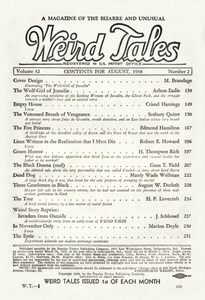 Weird Tales, Vol. 32, No. 2
