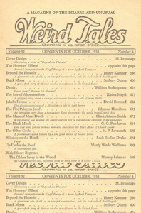 Weird Tales, Vol. 32, No. 4
