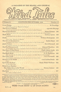 Weird Tales, Vol. 32, No. 4