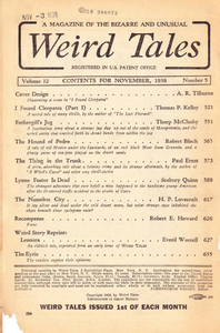 Weird Tales, Vol. 32, No. 5