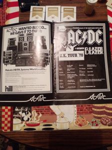 AC/DC UK Tour '78 If You Want Blood You've Got It 