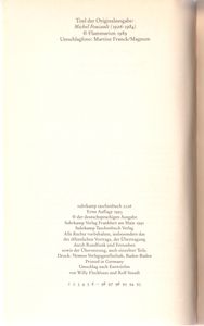 Michel Foucault. Eine Biographie