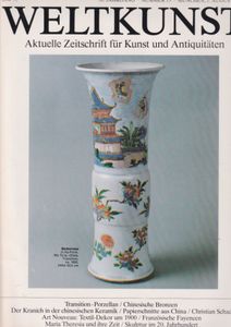 Weltkunst 50. Jahrgang - Nummer 15 / 1. August 1980