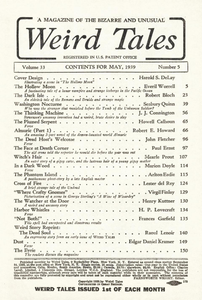 Weird Tales, Vol. 33, No. 5