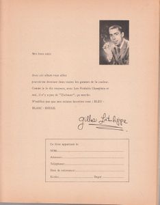 Gilles Latulippe Albm A Colorier - No 1