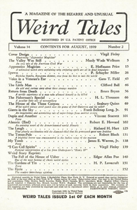Weird Tales, Vol. 34, No. 2