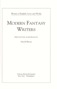 Modern Fantasy Writers