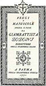 Fregi e Majuscole