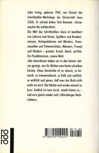Garp Und Wie Er Die Welt Sah