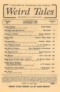 Weird Tales, Vol. 34, No. 5