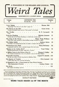 Weird Tales, Vol. 35, No. 2