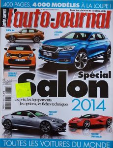 L'Auto-Journal Spécial Salon 2014