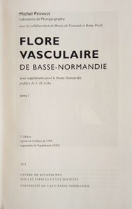 Flore vasculaire de Basse-Normandie. Tome 1 & 2