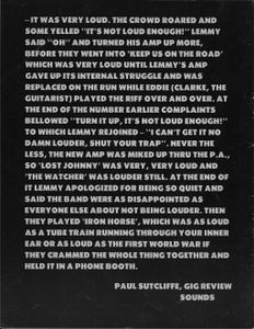 Overkill Tourbook