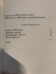 Epicuro. Come Essere Felici