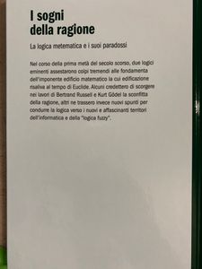 I sogni della ragione. La logica matematica e i suoi paradossi