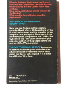 The Doctor Who Quiz Book