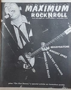 Maximum Rocknroll #186