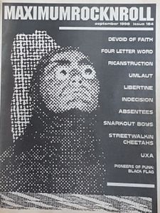 Maximum Rocknroll #184