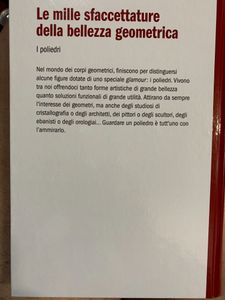 Le Mille Sfaccettature Della Bellezza Geometrica. I Poliedri
