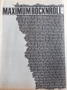 Maximum Rocknroll #113