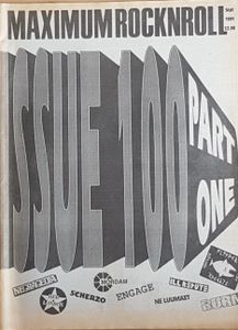 Maximum Rocknroll #100 Part one
