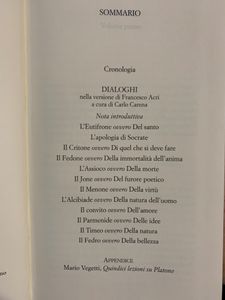 Platone (Volume Primo)