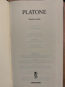 Platone (Volume Secondo)