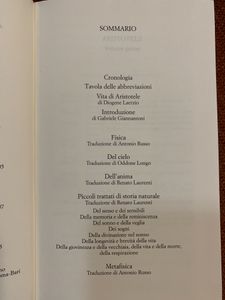 Aristotele (Volume Primo)