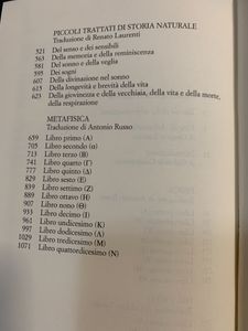 Aristotele (Volume Primo)
