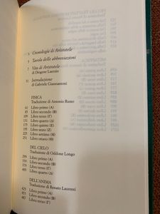Aristotele (Volume Primo)